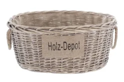 Füllkörbe & Universalkörbe|Holzkörbe & Holzständer|Frank Handels GmbH & Co. KG Aufbewahrungskorb "Holz-Depot"
