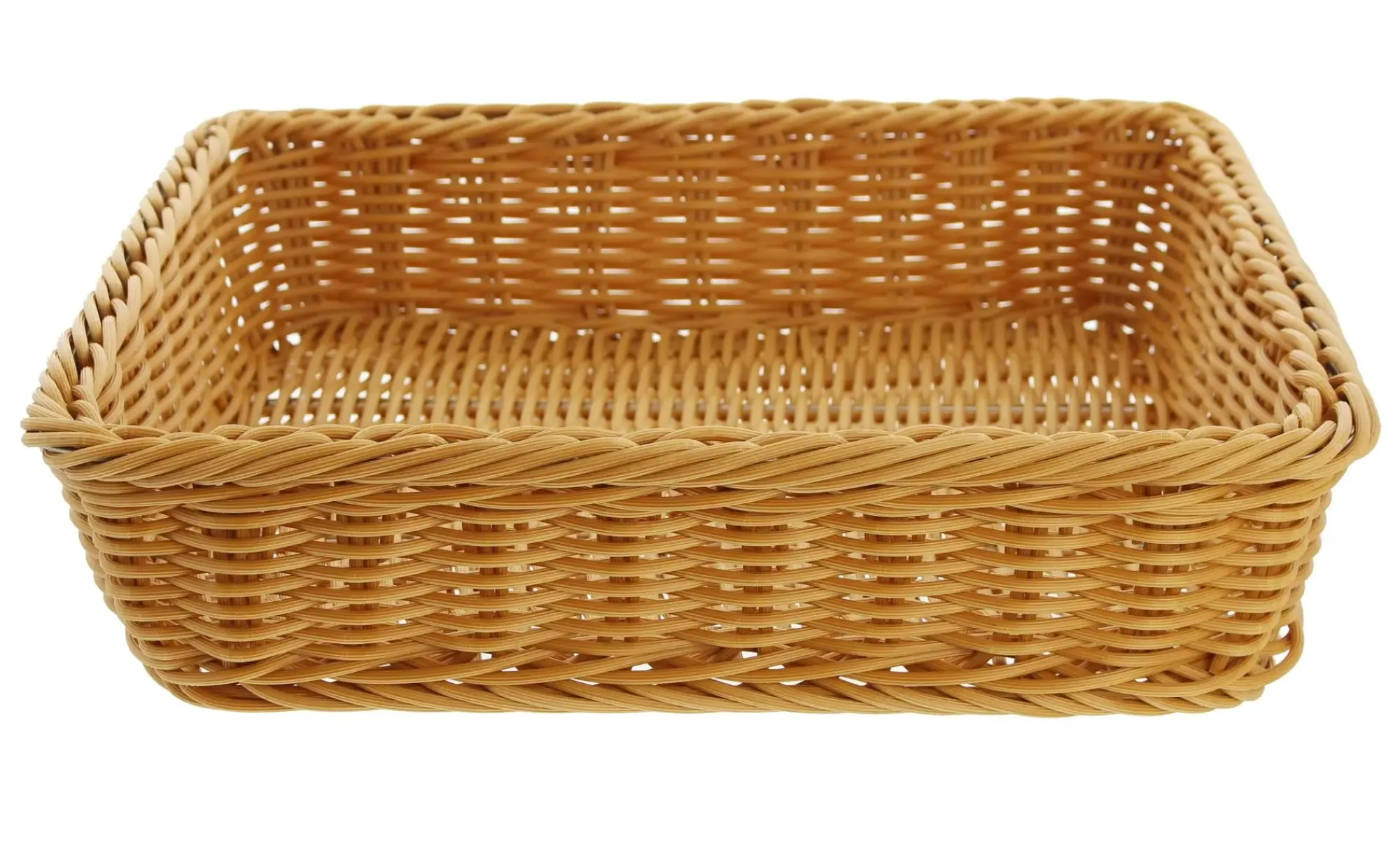 Ladendeko|Auslagekörbe & Regalkörbe|Frank Handels GmbH & Co. KG Auslagekorb "Poly" 40 x 40 x 10 cm