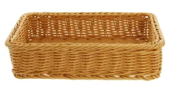 Ladendeko|Auslagekörbe & Regalkörbe|Frank Handels GmbH & Co. KG Auslagekorb "Poly", 30 x 40 x 10 cm