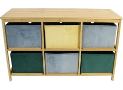 Regale|Wohnzimmer|Frank Handels GmbH & Co. KG Bambusregal "Multicolor"