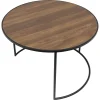 Tische|Wohnzimmer|Frank Handels GmbH & Co. KG Beistelltisch "Holzoptik", groß