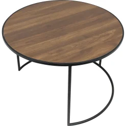 Tische|Wohnzimmer|Frank Handels GmbH & Co. KG Beistelltisch "Holzoptik", groß