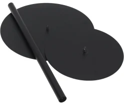 Tische|Frank Handels GmbH & Co. KG Beistelltisch "Modern Black"