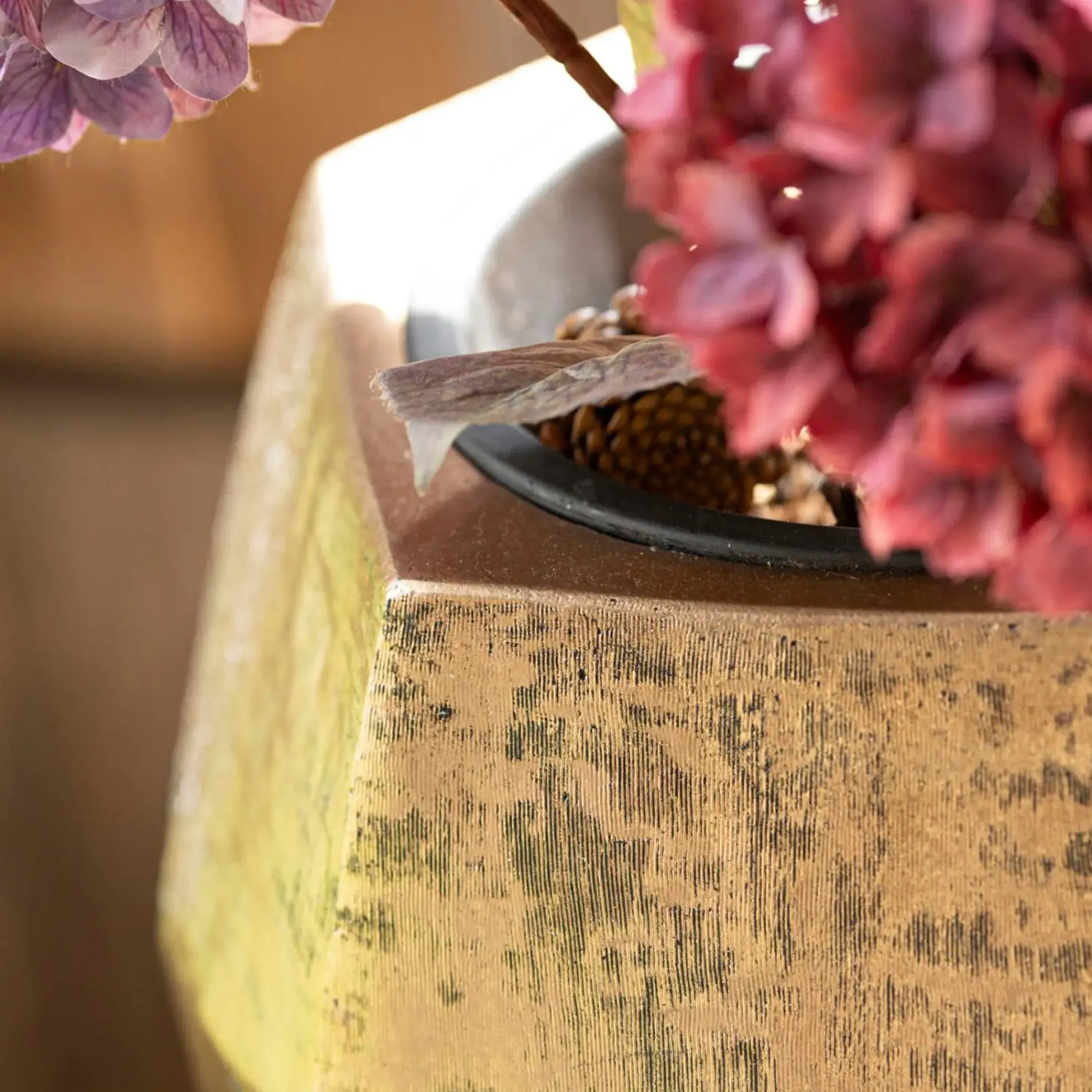 Home&Living - Deko|Übertöpfe|Frank Handels GmbH & Co. KG Übertopf "Shades of Gold"