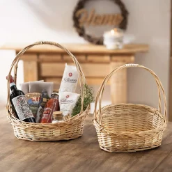 Präsentkörbe|Bügelkörbe|Frank Handels GmbH & Co. KG Bügelkorb "Doppelbügel", klein