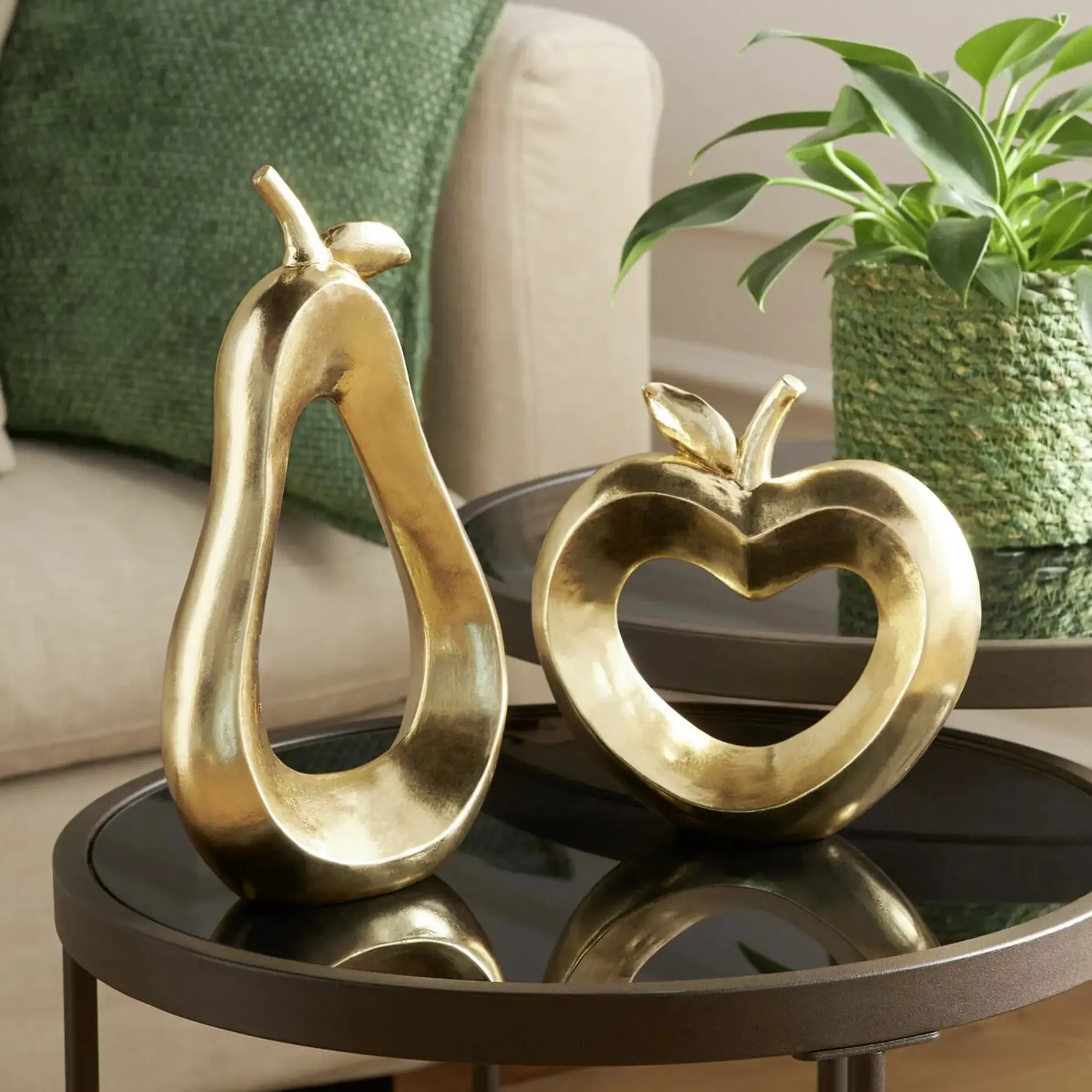 Deko- Und Wohnaccessoires|Frank Handels GmbH & Co. KG Birne "Gold"