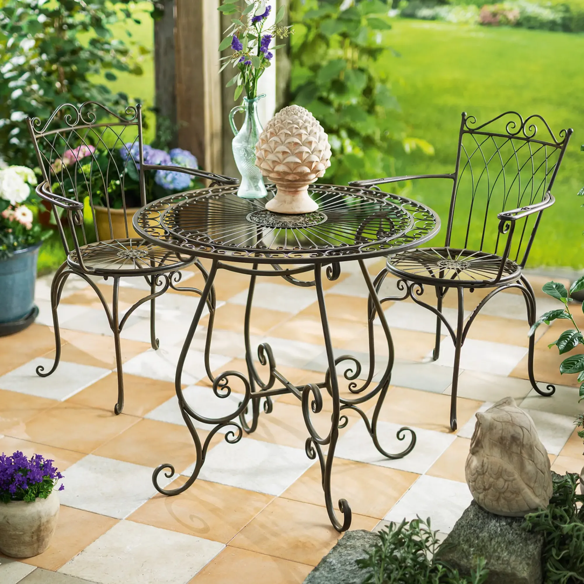 Bistrosets|Frank Handels GmbH & Co. KG Bistro-Set "Flair", 3tlg.