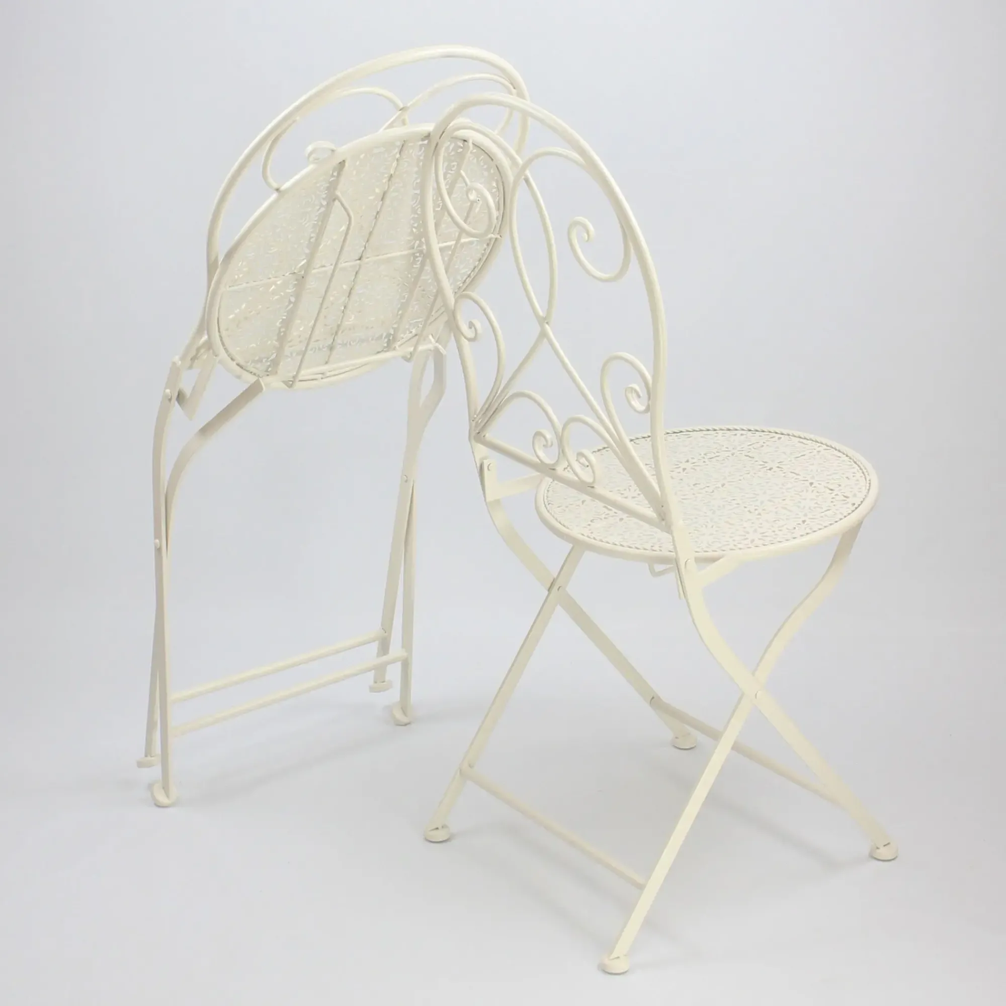 Bistrosets|Frank Handels GmbH & Co. KG Bistro-Set "White Romance", 3tlg.