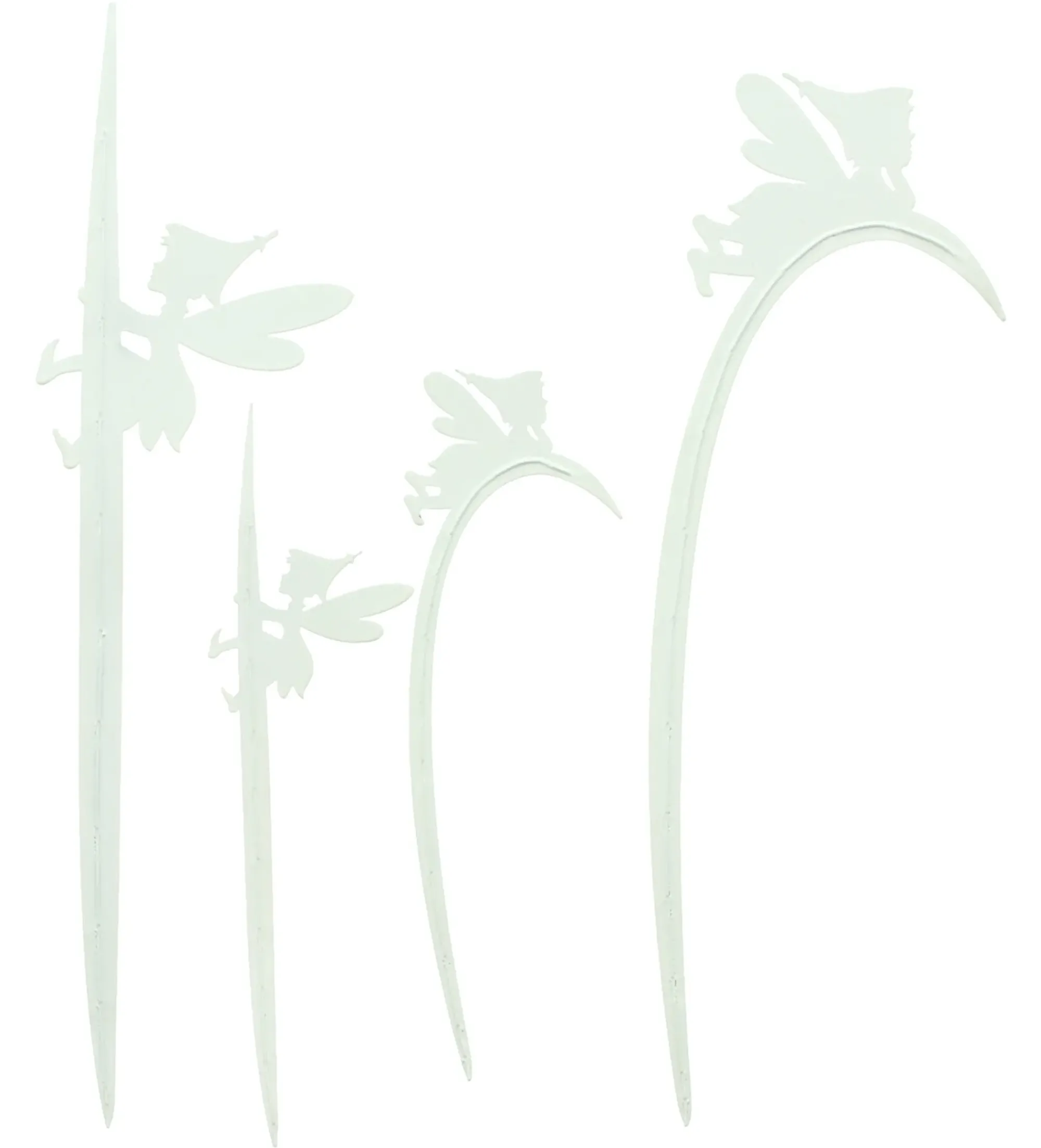 Streuer & Stecker|Frank Handels GmbH & Co. KG Blumenstecker "Fee mit Grashalm", 4er Set