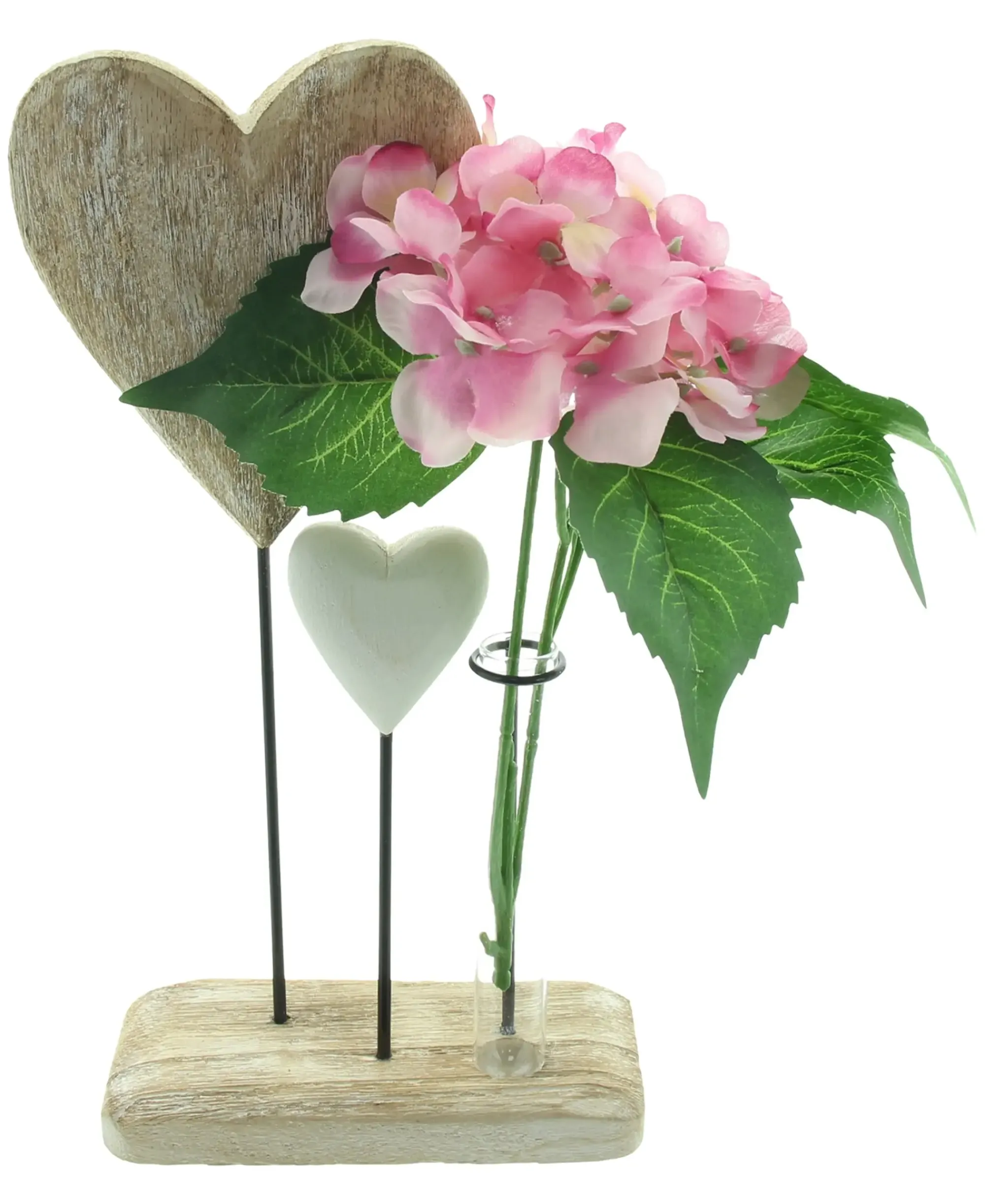 Dekovasen|Frank Handels GmbH & Co. KG Board "Herzchen mit Vase"
