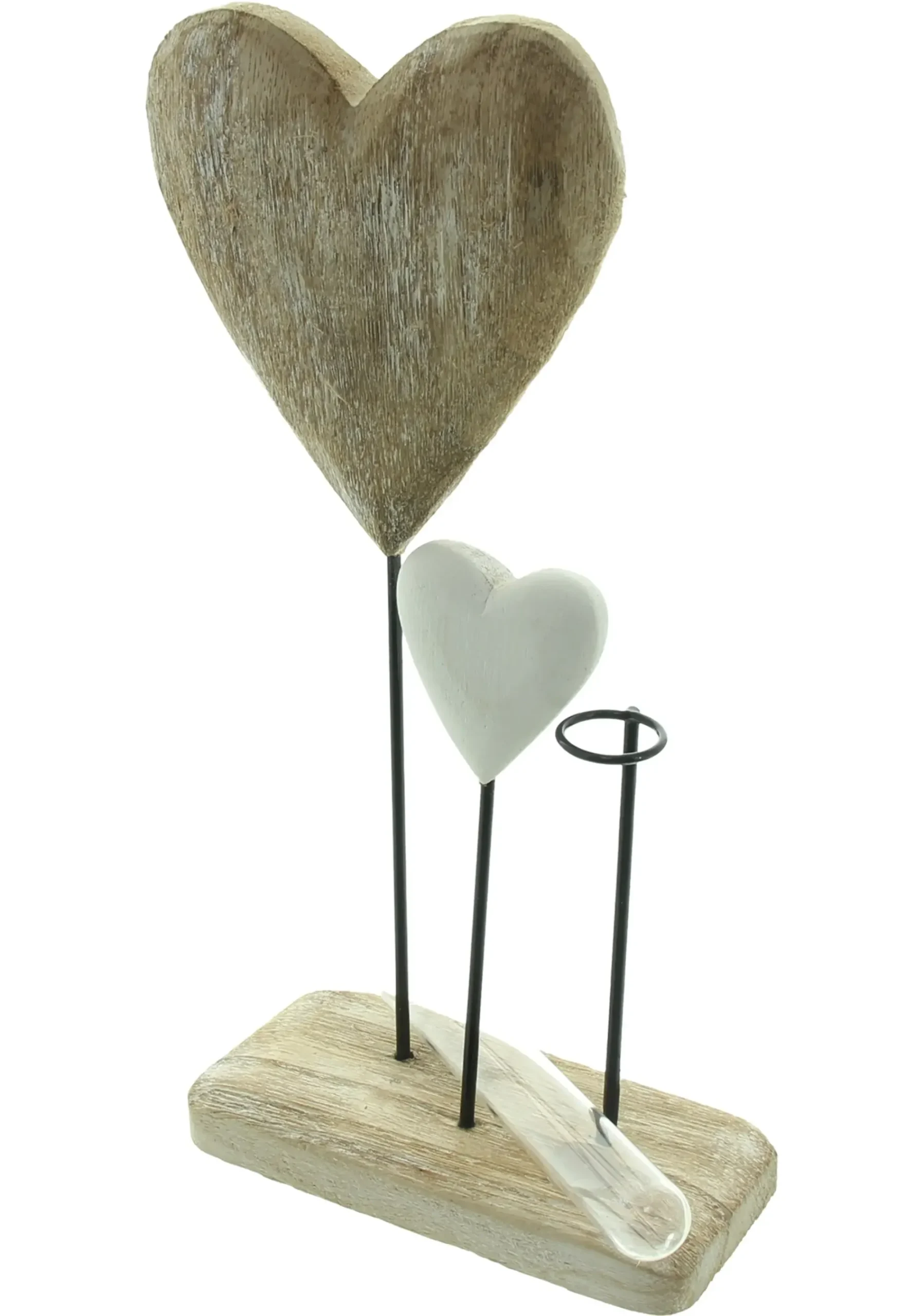 Dekovasen|Frank Handels GmbH & Co. KG Board "Herzchen mit Vase"