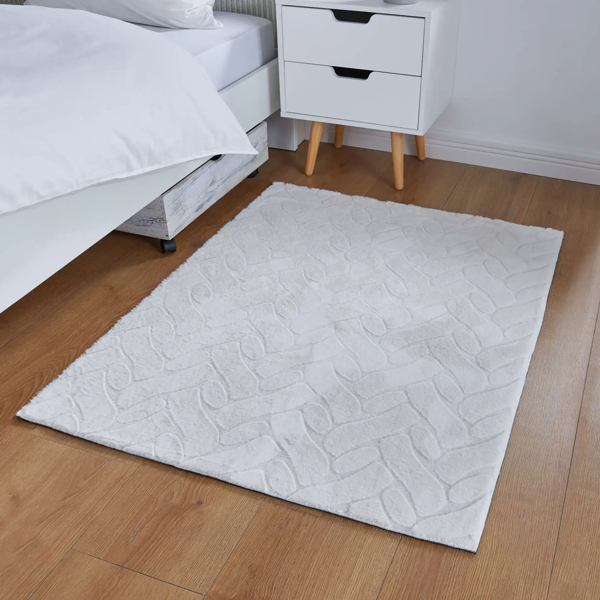 Flur|Wohnzimmer|Frank Handels GmbH & Co. KG Bodenmatte "Kuschelfell"