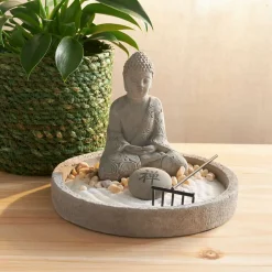 Dekofiguren|Frank Handels GmbH & Co. KG Buddha "Zen-Garten"