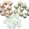 Dekohänger|Baumschmuck|Frank Handels GmbH & Co. KG Christbaumschmuck "Stern & Schneeflocke", 27er Set