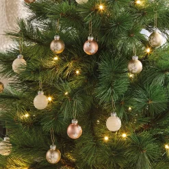 Dekohänger|Baumschmuck|Frank Handels GmbH & Co. KG Christbaumschmuck "Stern & Schneeflocke", 27er Set