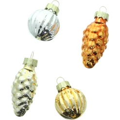 Dekohänger|Baumschmuck|Frank Handels GmbH & Co. KG Christbaumschmuck "Zapfen & Kugeln", 27er Set