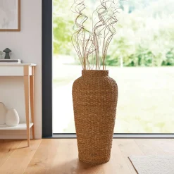 Dekovasen|Frank Handels GmbH & Co. KG Deko-Bodenvase "Seegras"