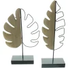 Deko- Und Wohnaccessoires|Dekosäulen|Frank Handels GmbH & Co. KG Dekoelement "Blätter", 2er Set