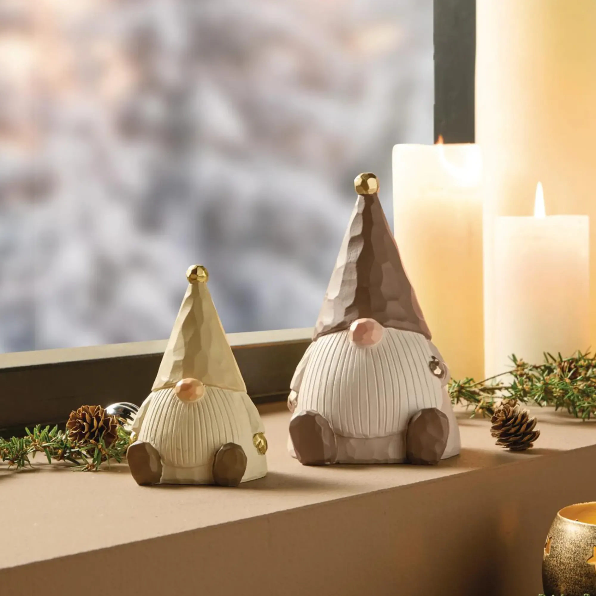 Weihnachtliche Dekofiguren|Frank Handels GmbH & Co. KG Deko-Figur "Wichtel", 2er Set