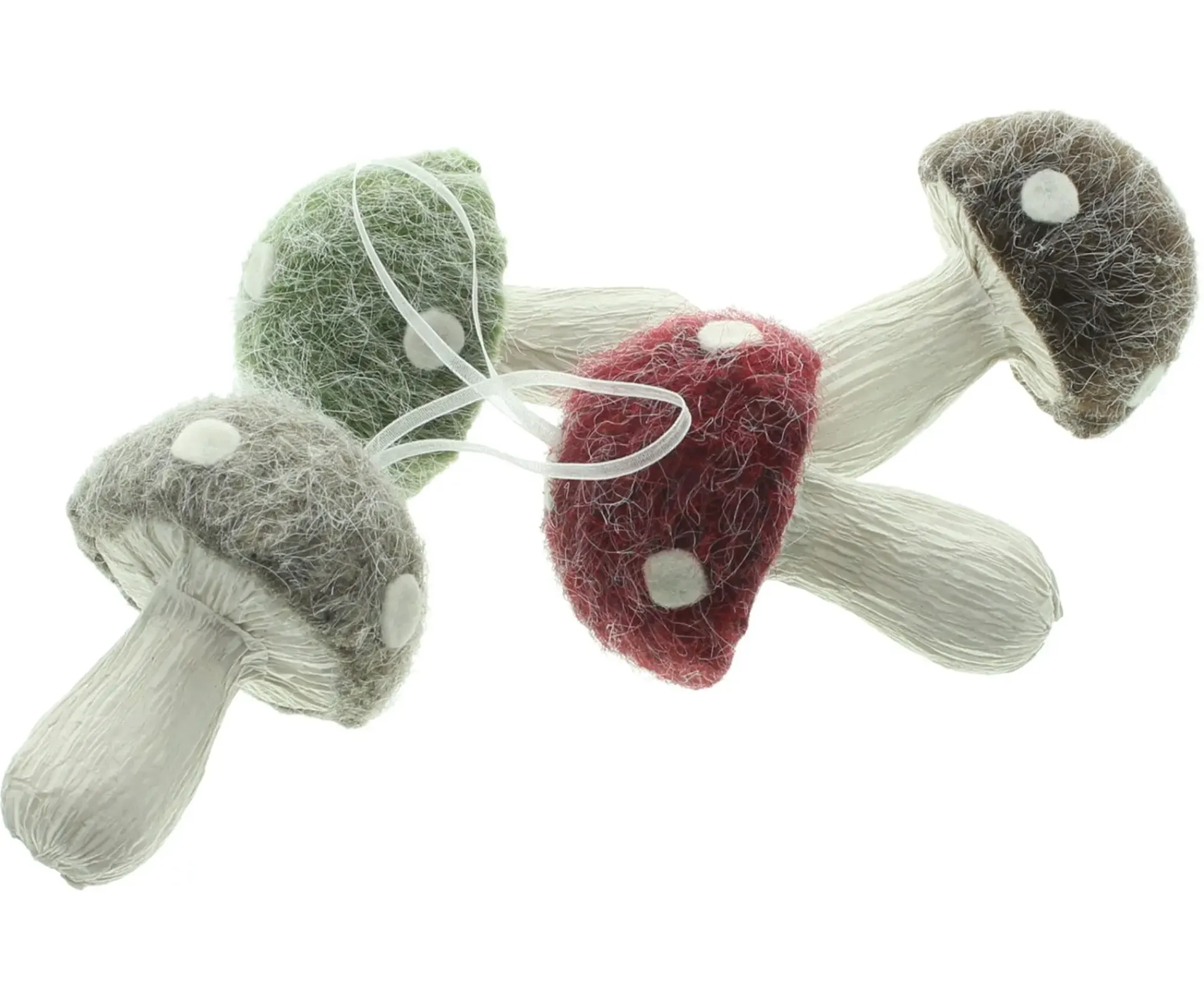 Dekopilze|Herbstliche Dekohänger|Frank Handels GmbH & Co. KG Deko-Hänger "Pilzchen", 4er Set