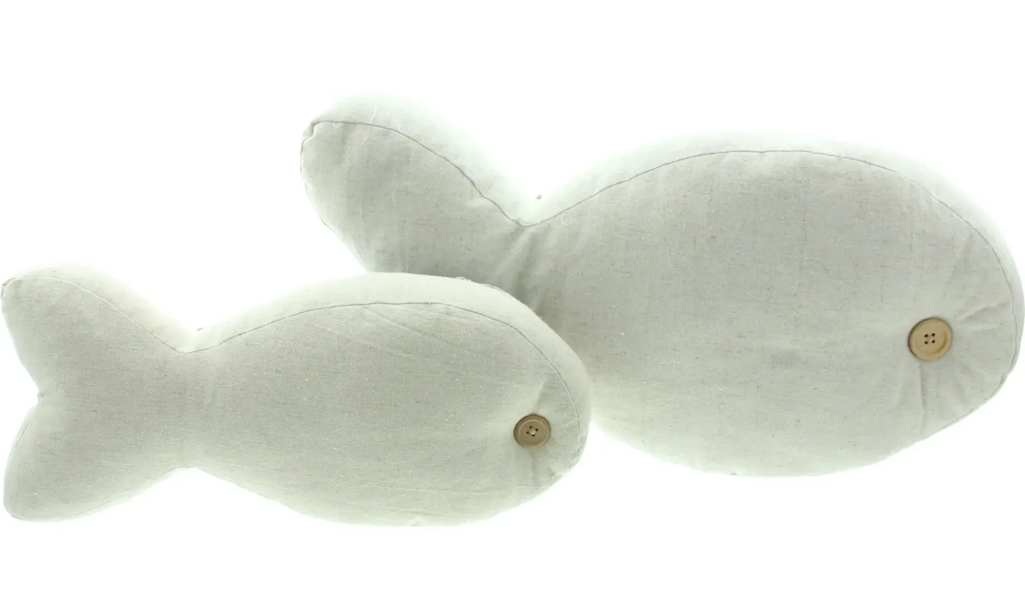Kinderzimmer|Kissen & Innenkissen|Frank Handels GmbH & Co. KG Dekokissen "Fisch", 2er Set