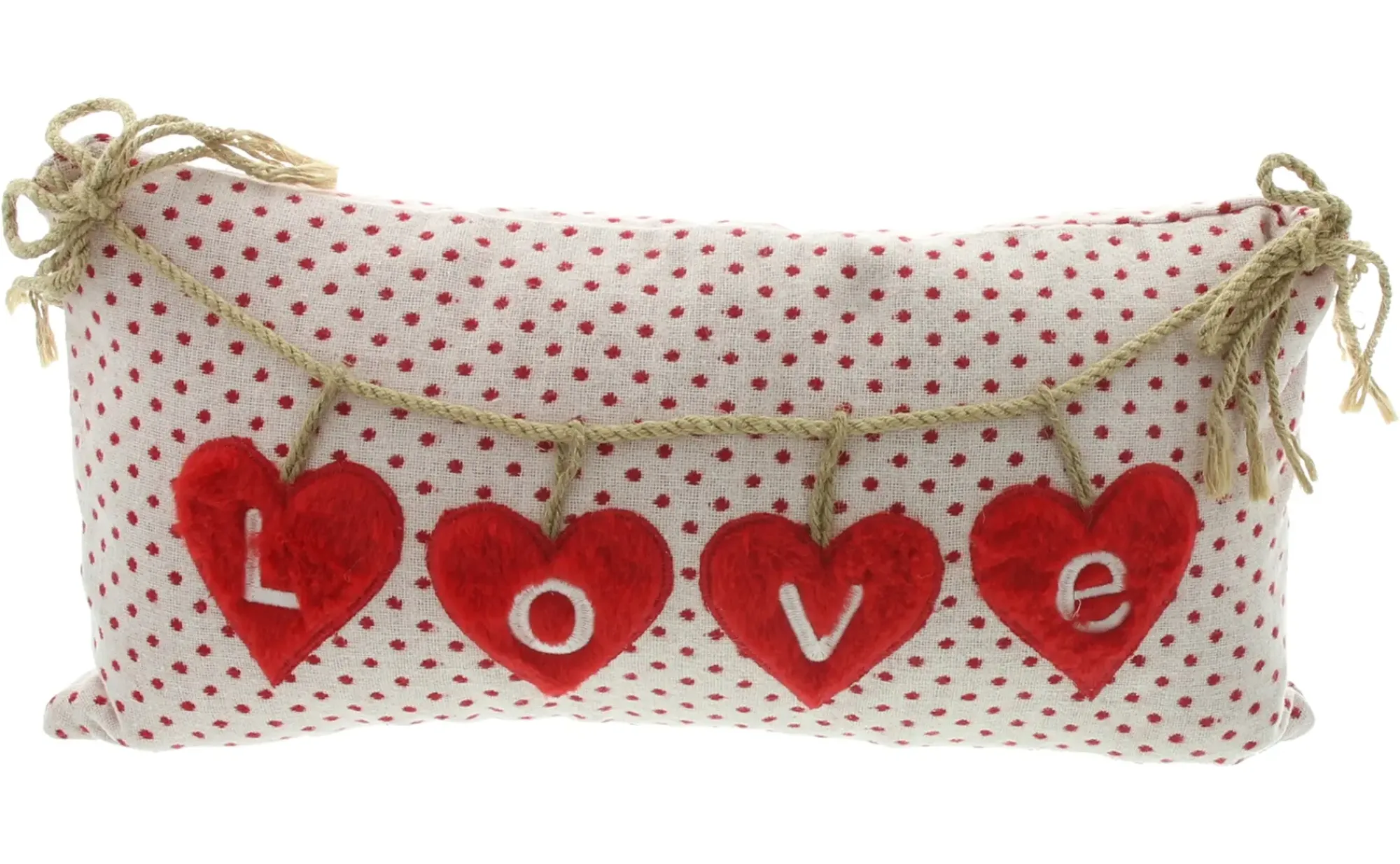 Kissenhüllen|Frank Handels GmbH & Co. KG Deko-Kissenhülle "Love Hearts"
