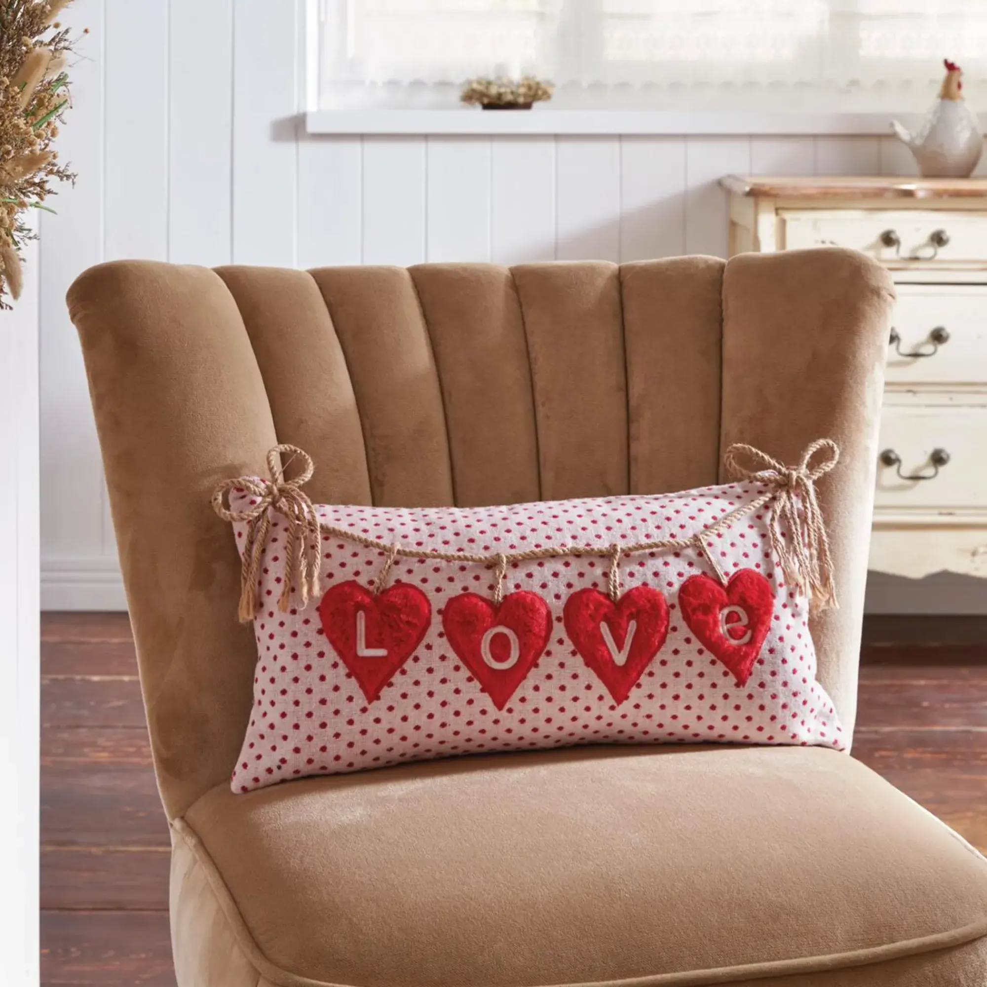 Kissenhüllen|Frank Handels GmbH & Co. KG Deko-Kissenhülle "Love Hearts"