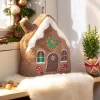 Weihnachtliche Kissen & Kissenhüllen|Frank Handels GmbH & Co. KG Deko-Kissen "Lebkuchenhaus"