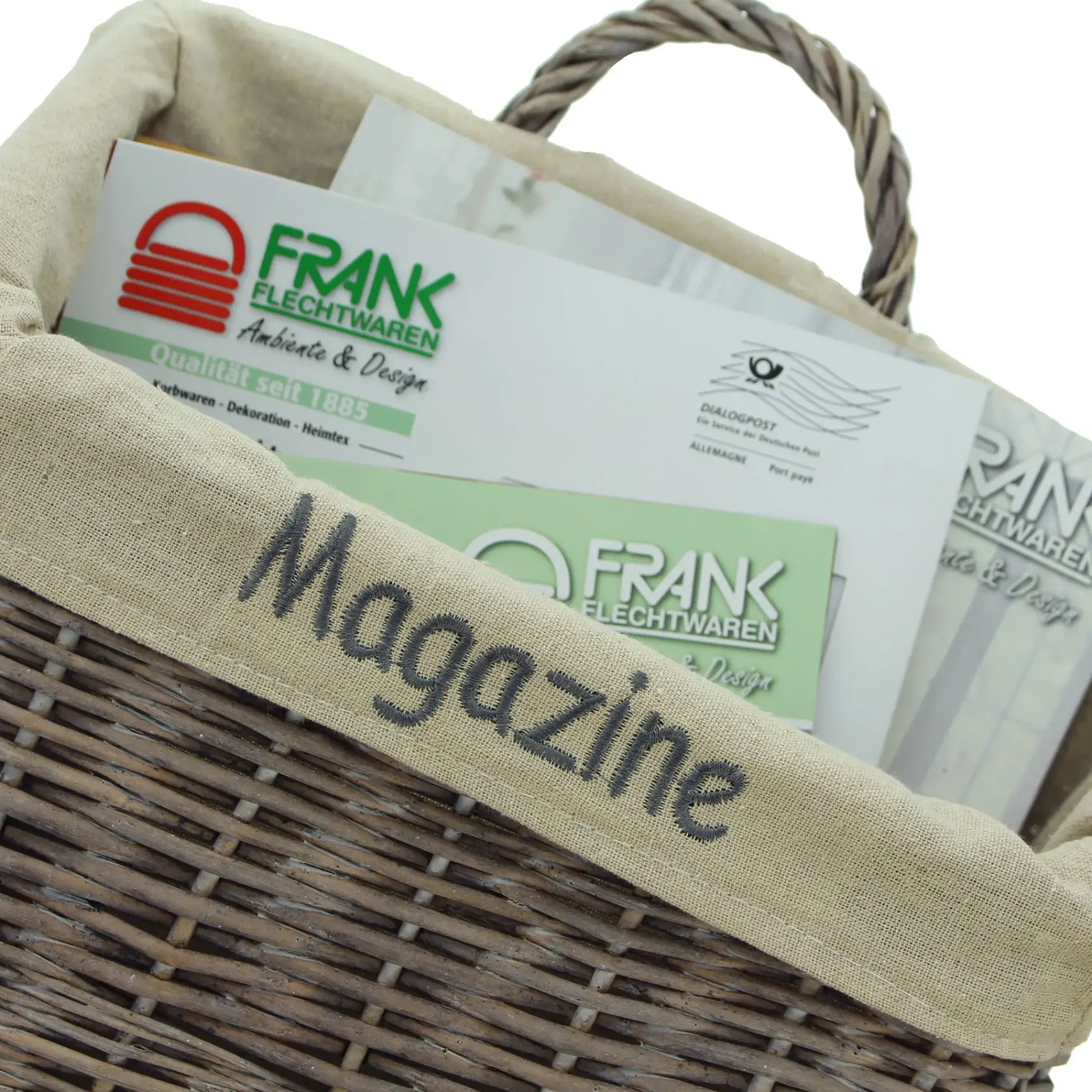 Zeitungskörbe|Frank Handels GmbH & Co. KG Dekokorb "Magazine"