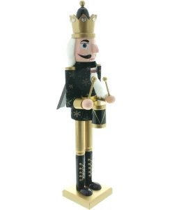 Weihnachtliche Dekofiguren|Frank Handels GmbH & Co. KG Deko-Nussknacker "King Drum"
