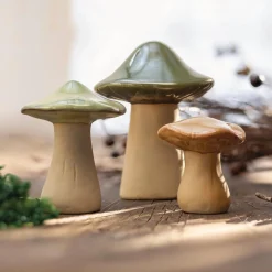Dekopilze|Frank Handels GmbH & Co. KG Deko-Pilz "Savanna", 3er Set