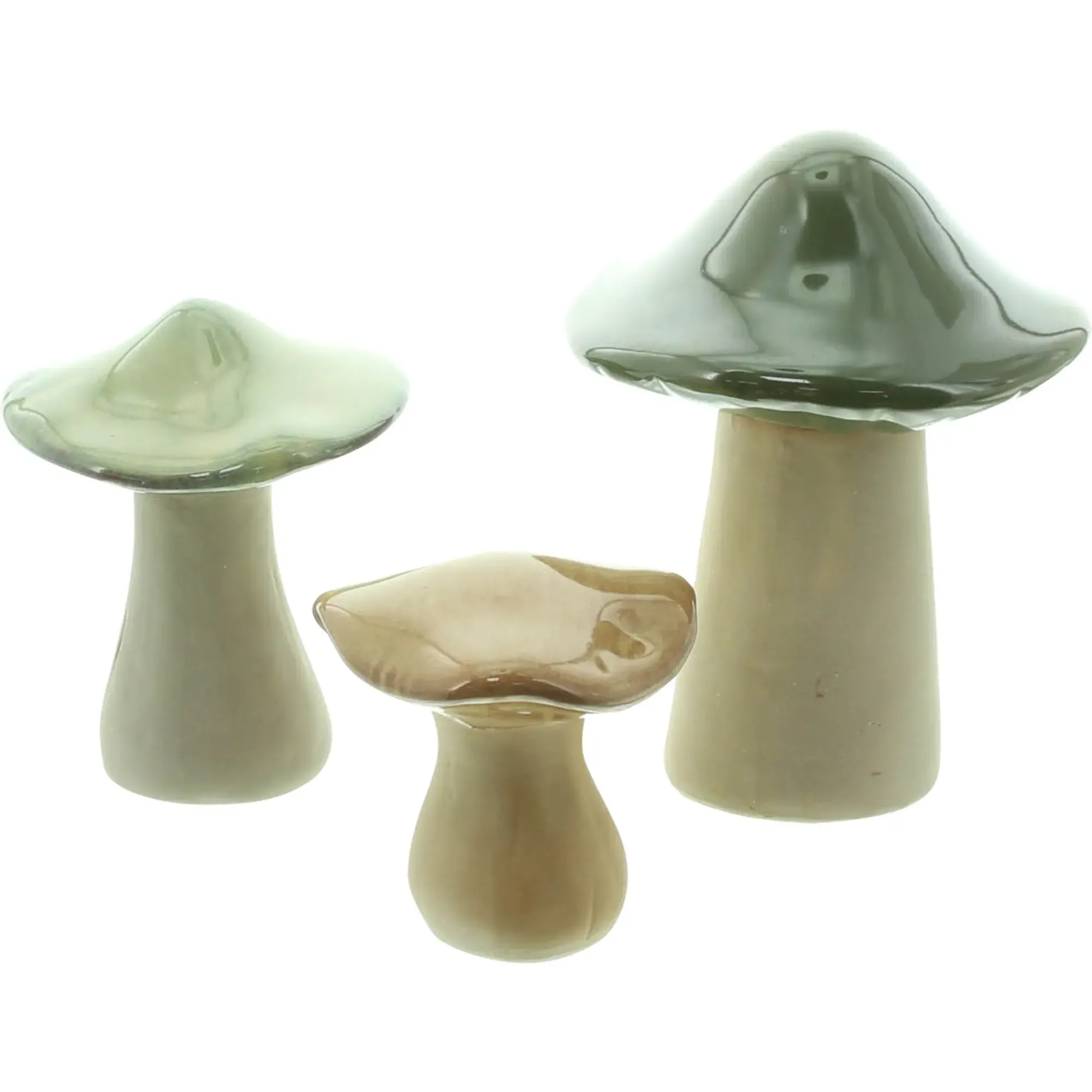 Dekopilze|Frank Handels GmbH & Co. KG Deko-Pilz "Savanna", 3er Set