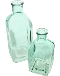 Dekovasen|Frank Handels GmbH & Co. KG Dekovase "Aquagrün", 4er Set
