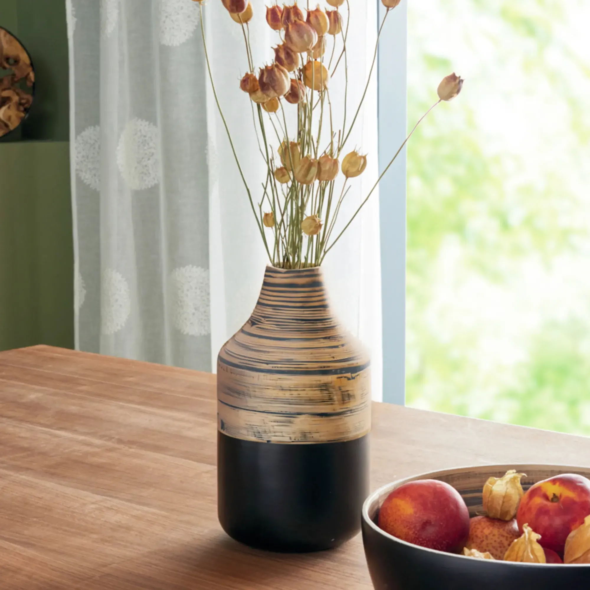 Dekovasen|Frank Handels GmbH & Co. KG Dekovase "Black Bamboo"