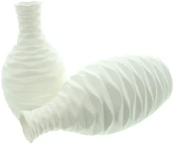 Dekovasen|Frank Handels GmbH & Co. KG Dekovase "White", 2er Set
