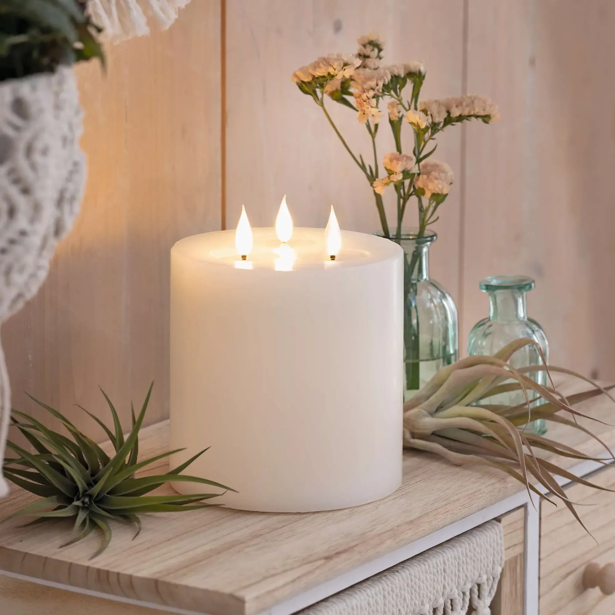 Kerzen & Led-Kerzen|Kerzen & Led-Kerzen|Frank Handels GmbH & Co. KG 3-Docht-Kerze "Classic"