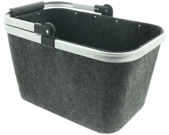 Bügelkörbe|Einkaufskörbe|Frank Handels GmbH & Co. KG Einkaufskorb "Anthrazit"