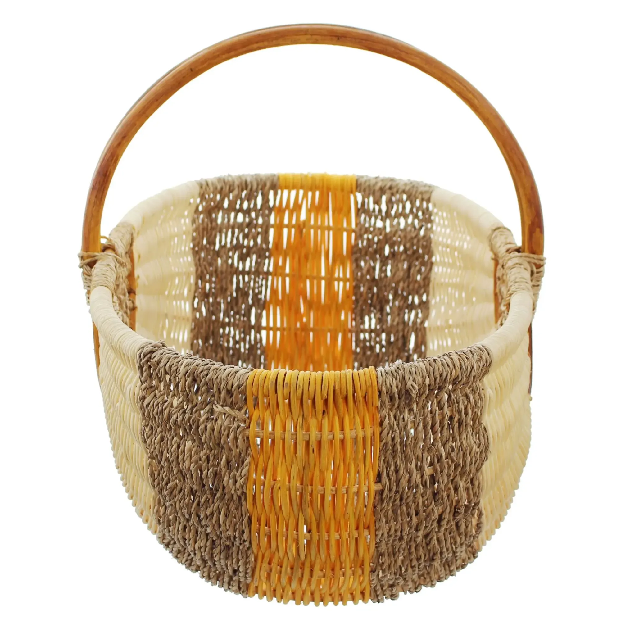 Einkaufskörbe|Frank Handels GmbH & Co. KG Einkaufskorb "Orange/Natur"