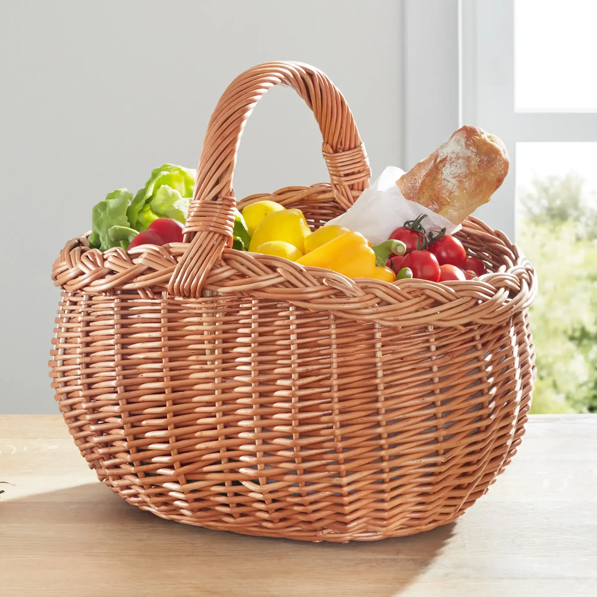Einkaufskörbe|Frank Handels GmbH & Co. KG Einkaufskorb "Zopfrand"