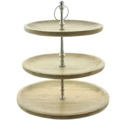 Dekoschalen & -Etageren|Küche|Frank Handels GmbH & Co. KG Etagere "Oval", groß