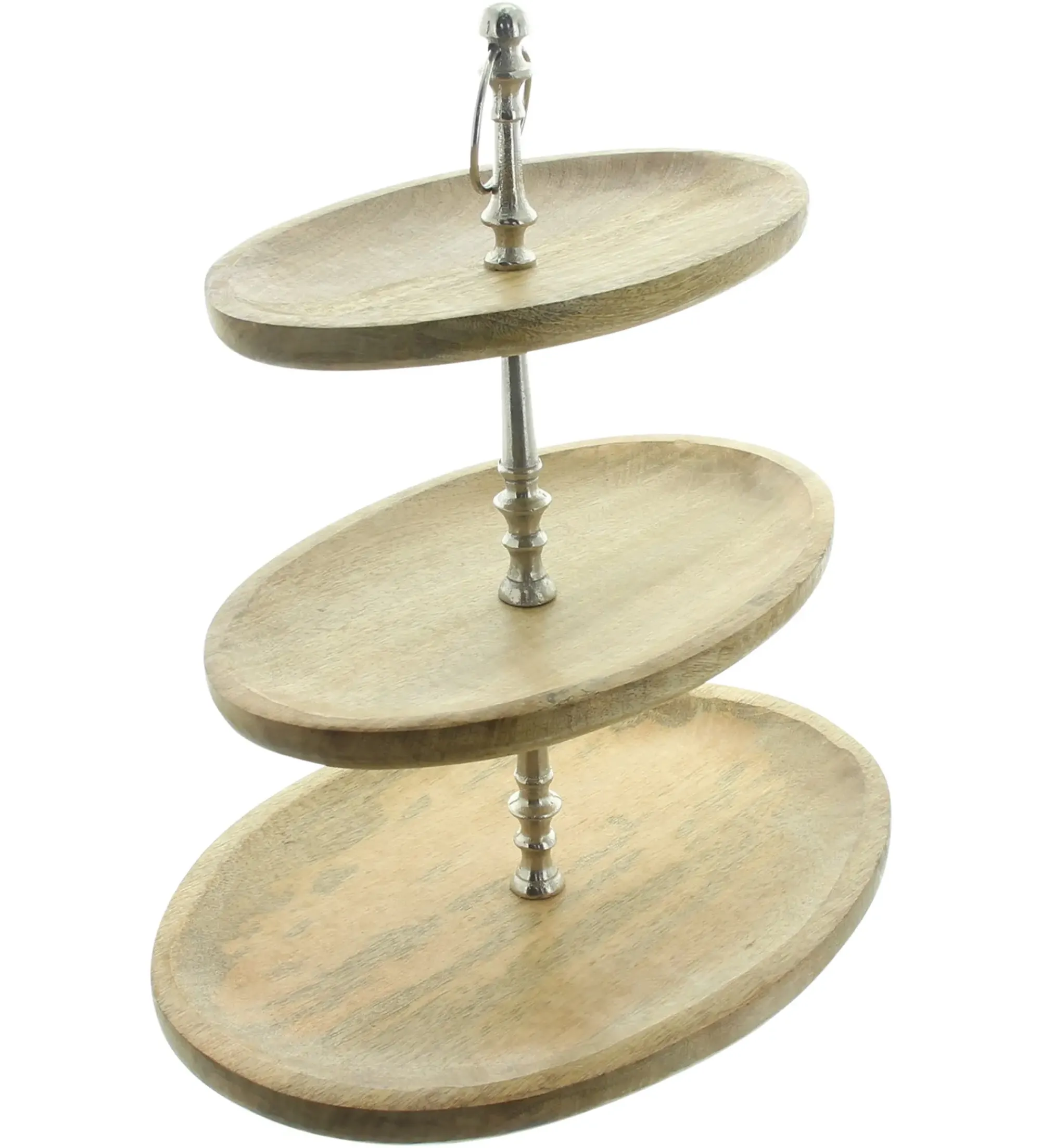 Dekoschalen & -Etageren|Küche|Frank Handels GmbH & Co. KG Etagere "Oval", groß