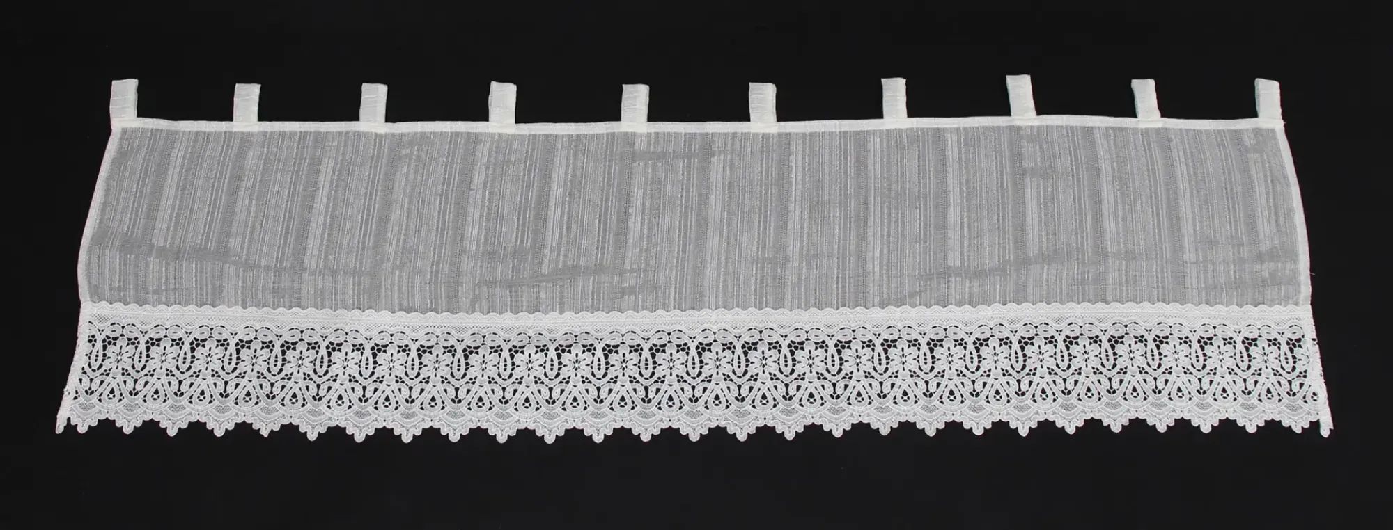 Fenstervorhänge|Frank Handels GmbH & Co. KG Fenstervorhang "Romantik"