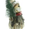 Weihnachtliche Dekofiguren|Frank Handels GmbH & Co. KG Figur "Elch mit Tanne"