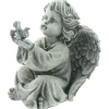 Herbstgarten|Grabschmuck|Frank Handels GmbH & Co. KG Figur "Engel mit Vogel"