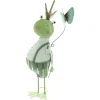 Gartenfiguren|Dekofiguren|Frank Handels GmbH & Co. KG Figur "Frosch mit Schmetterling"