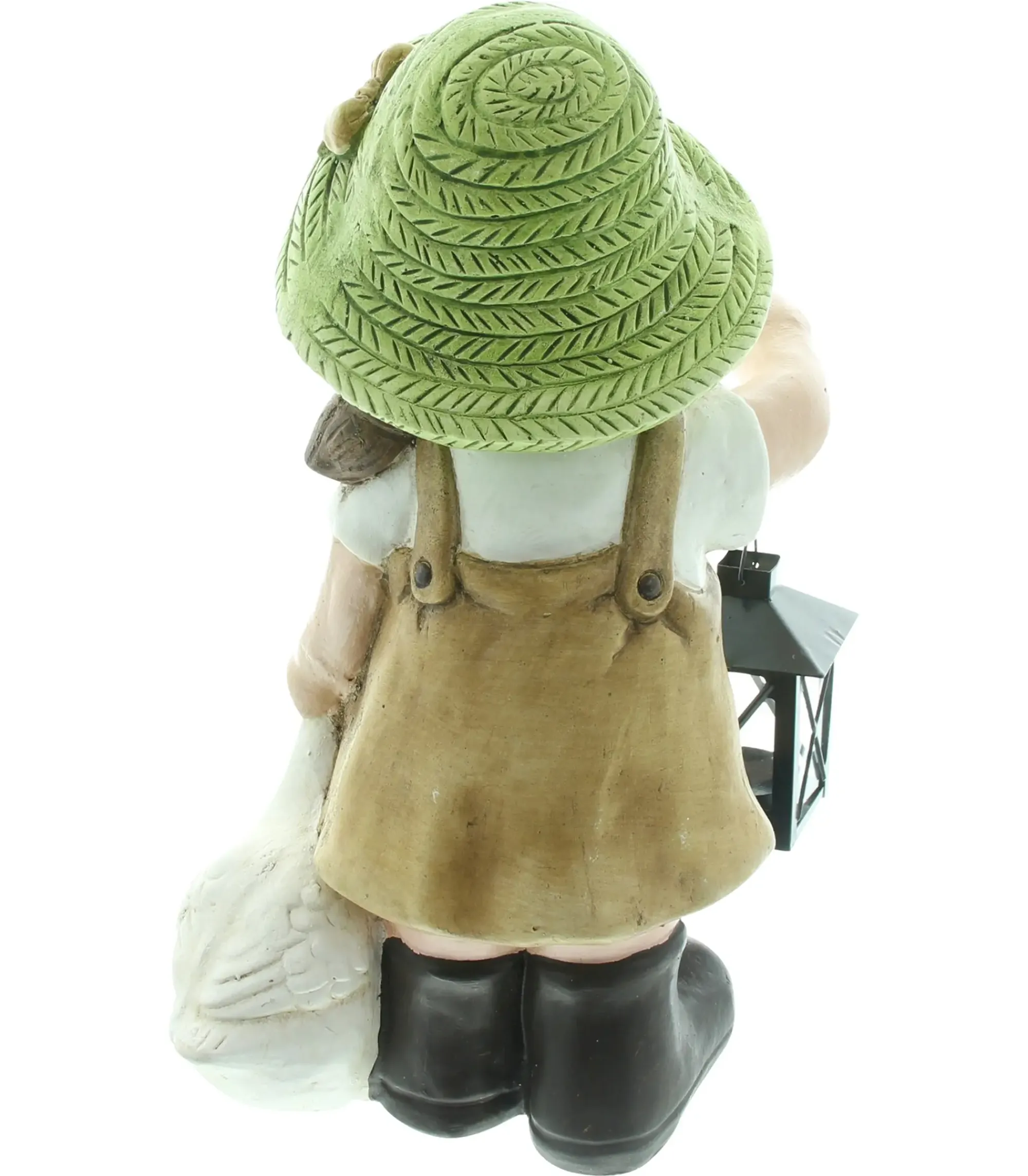 Dekohänger|Gartenfiguren|Frank Handels GmbH & Co. KG Figur "Mädchen mit Gans"