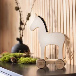Weihnachtliche Dekofiguren|Frank Handels GmbH & Co. KG Figur "Nostalgisches Pferdchen"