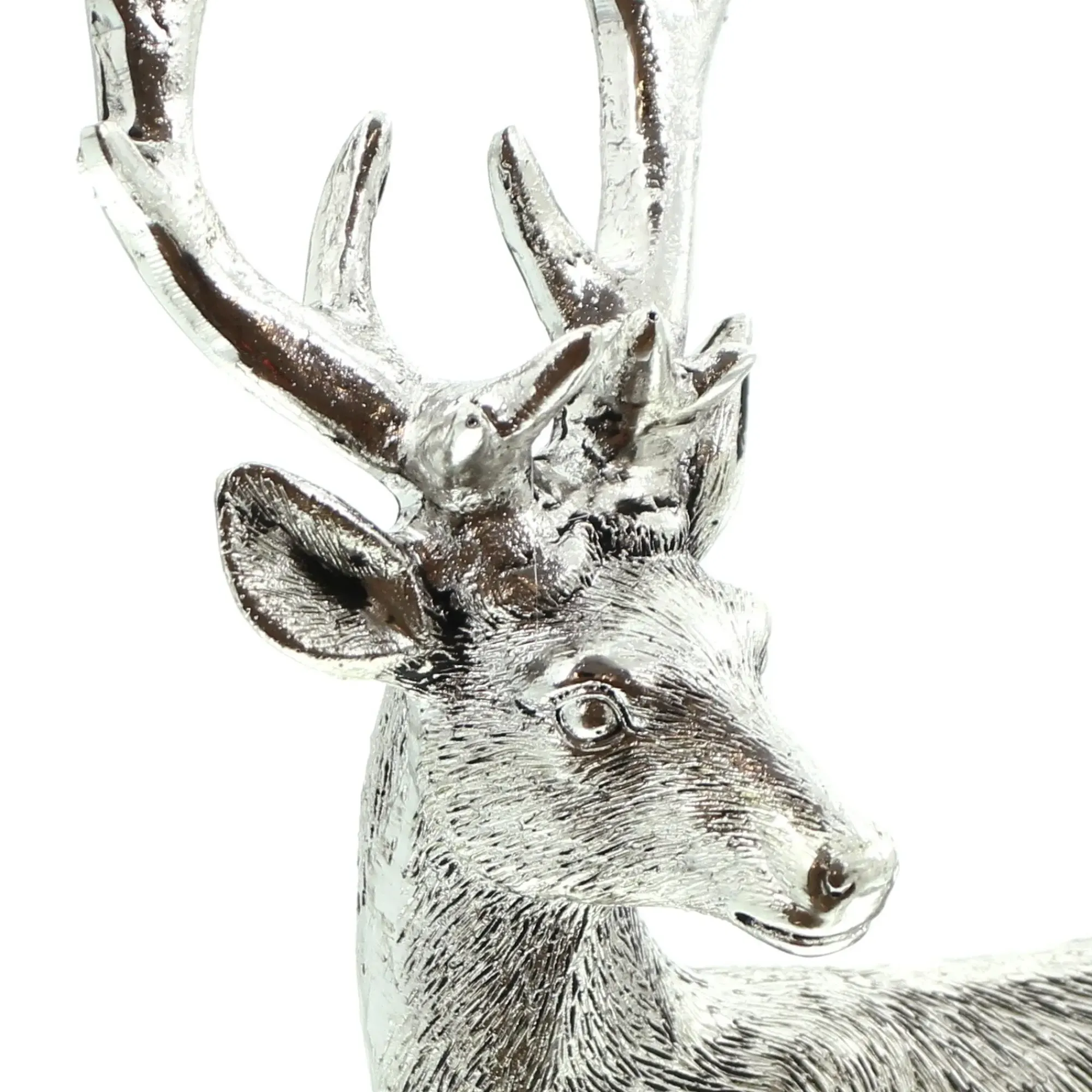 Weihnachtliche Dekofiguren|Chalet & Hütte|Frank Handels GmbH & Co. KG Figur "Reh & Hirsch", 2er Set