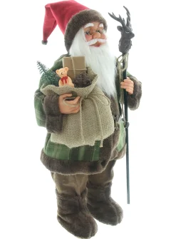 Weihnachtsmänner|Frank Handels GmbH & Co. KG Figur "Santa mit Stab"