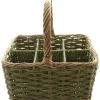 Flaschenkörbe|Frank Handels GmbH & Co. KG Flaschenkorb "Washed Green", für 6 Flaschen